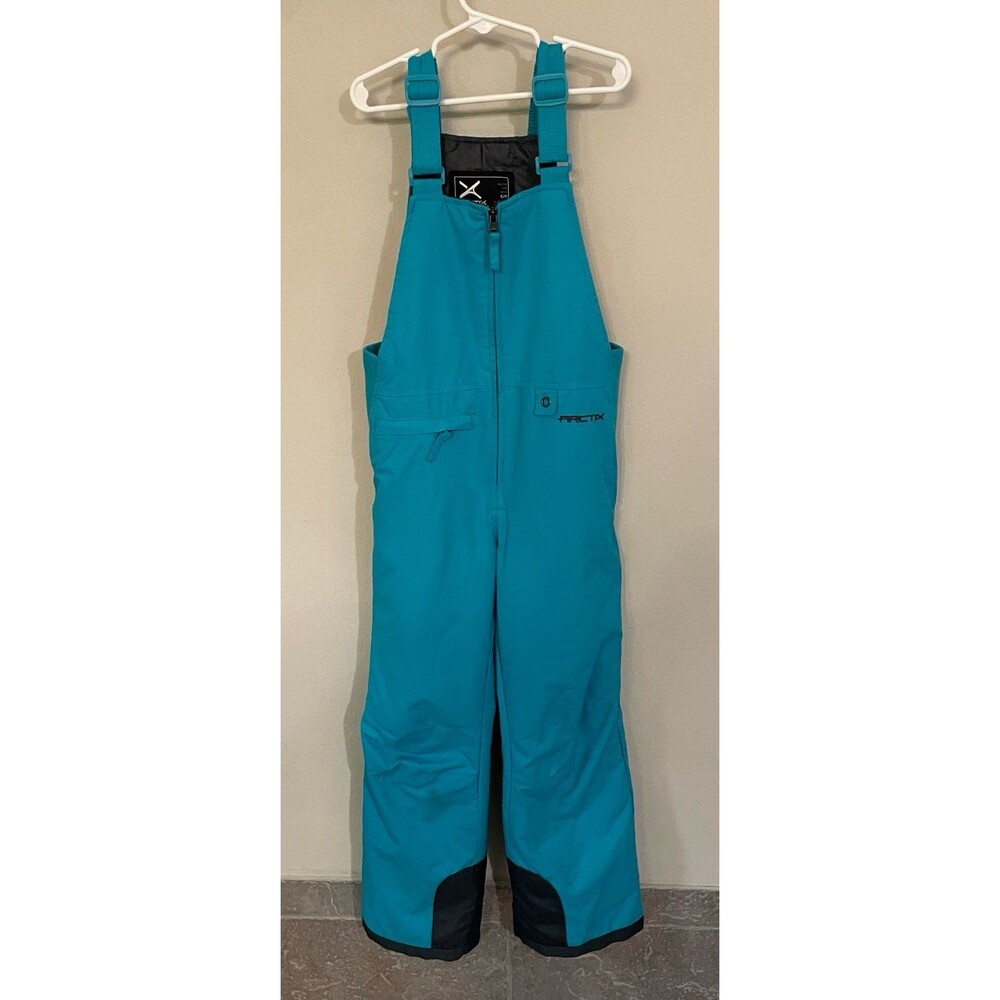 Turquoise Arctix Youth Snow Ski Pants Overalls Bibs, Size Youth Small